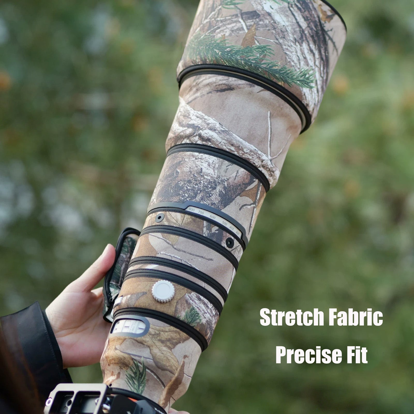 Lens Cover for Sony FE 400-800mm F/6.3-8 G OSS Camouflage Camera Lens Protection Sleeve Waterproof Rain Cover