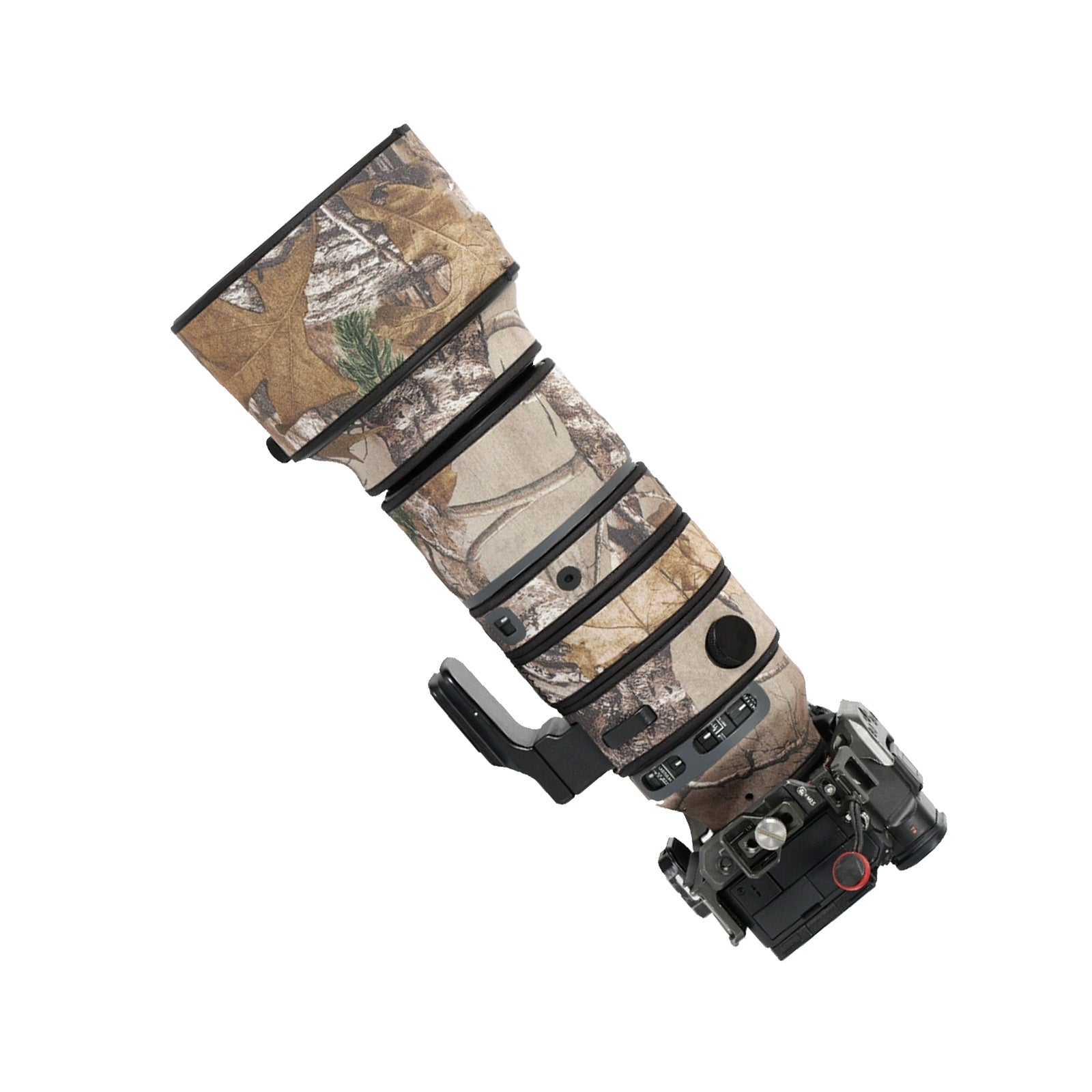 Lens Cover for Sigma 60-600mm F/4.5-6.3 DG DN OS Sports Camouflage Camera Lens Protection Sleeve Waterproof Rain Cover