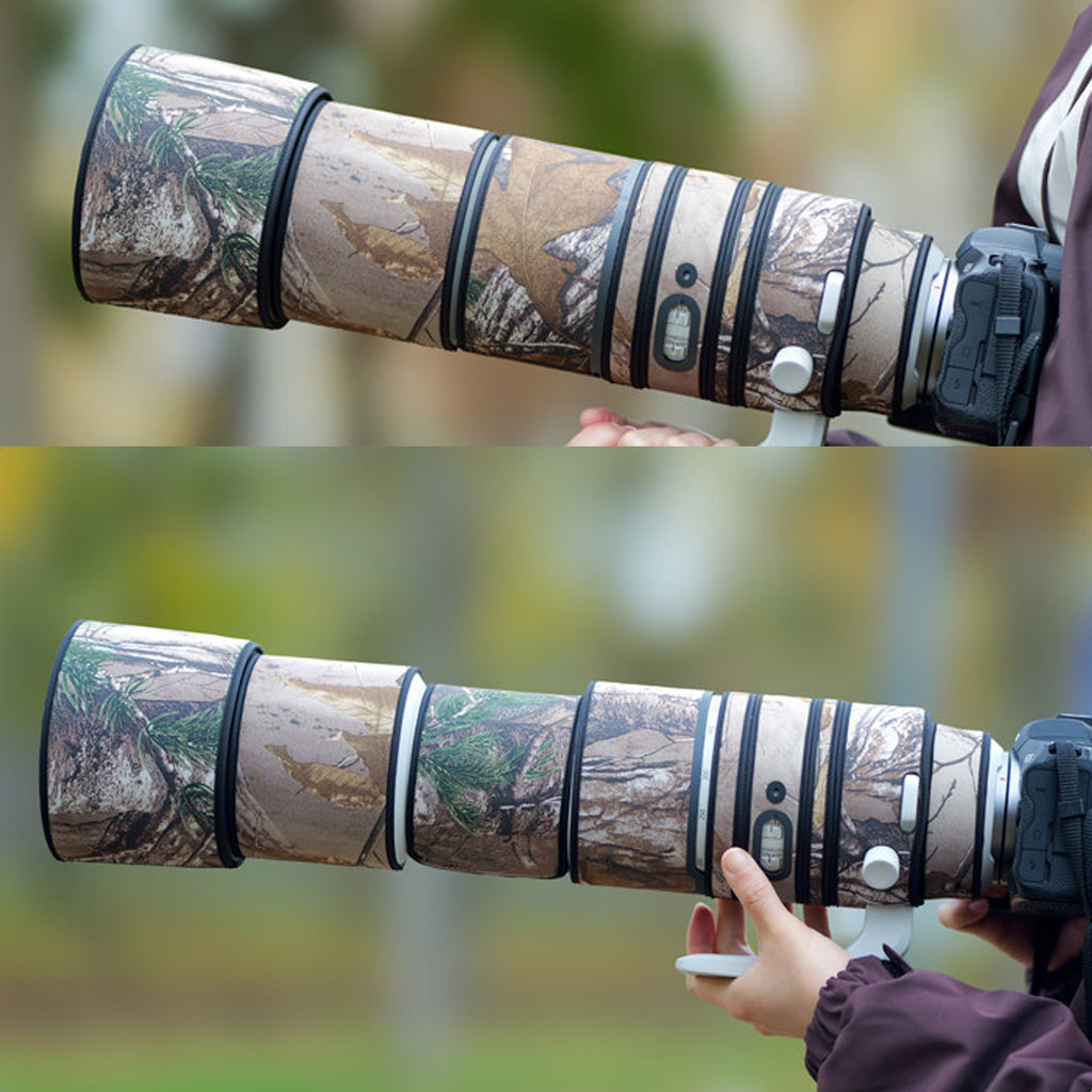Lens Cover for Canon RF 200-800mm F/6.3-9 IS USM Camouflage Camera Lens Protection Sleeve Waterproof Rain Cover