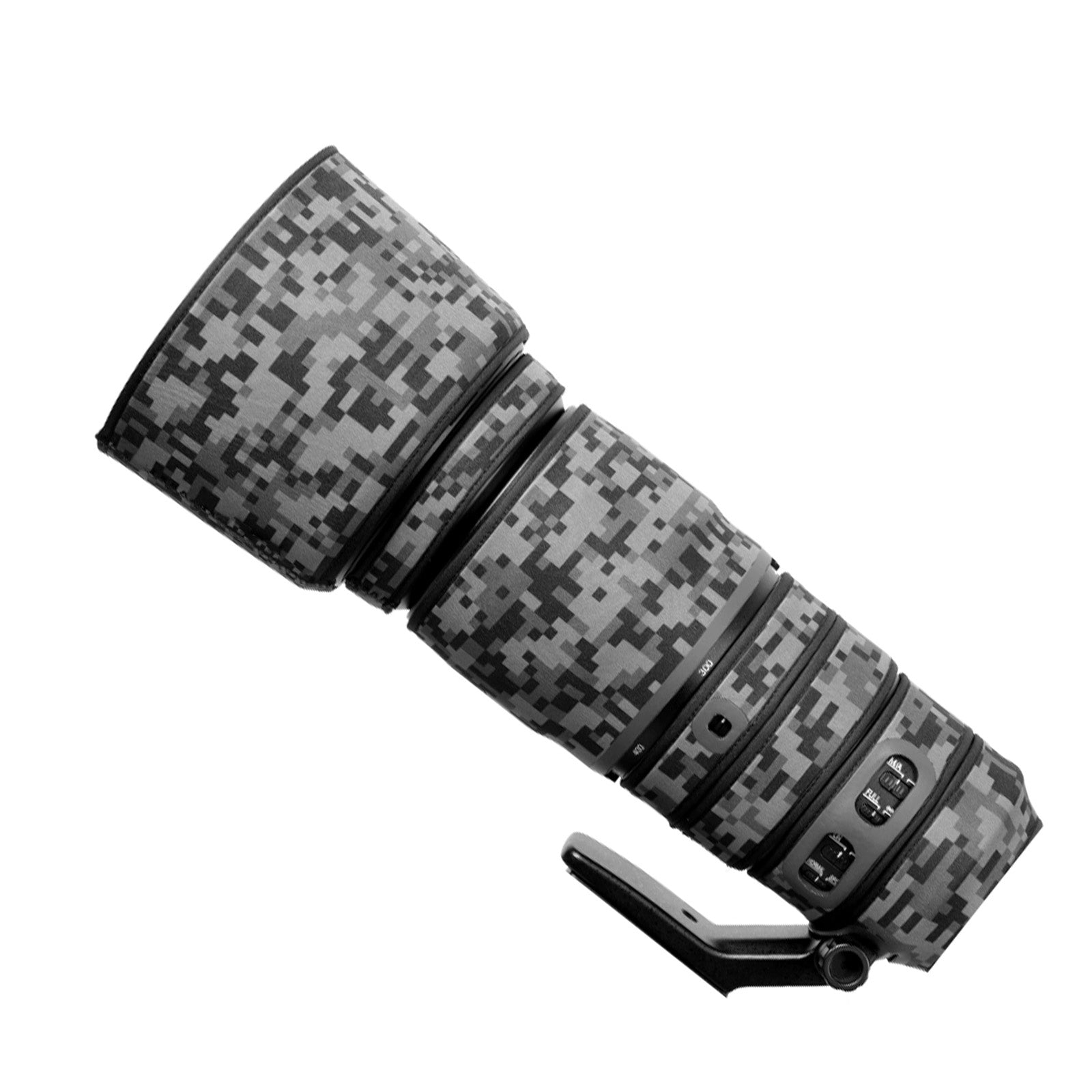 Lens Cover for Nikon AF-S 200-500mm F/5.6 E ED VR Camouflage Camera Lens Protection Sleeve Waterproof Rain Cover