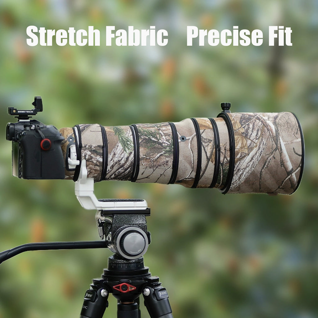 Lens Cover for Olympus 150-400mm F/4.5 TC1.25x IS PRO Camouflage Camera Lens Protection Sleeve Waterproof Rain Cover