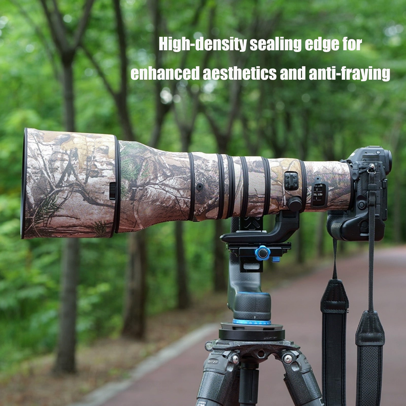 Lens Cover for Nikon Z 800mm F/6.3 VR S Camouflage Camera Lens Protection Sleeve Waterproof Rain Cover