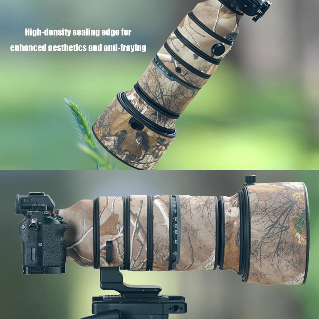Lens Cover for Sigma 60-600mm F/4.5-6.3 DG DN OS Sports Camouflage Camera Lens Protection Sleeve Waterproof Rain Cover