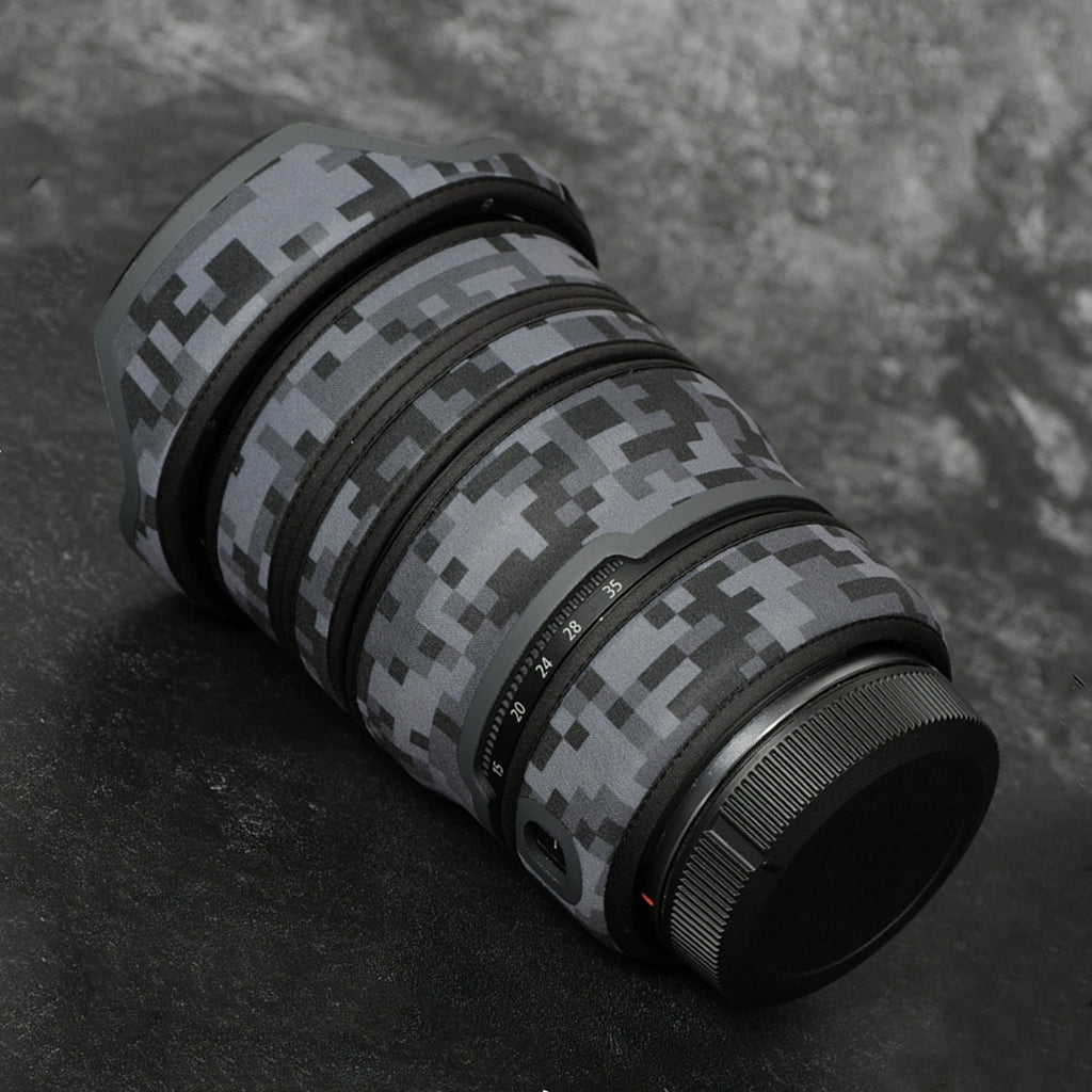 Lens Cover for Canon RF 15-35mm F/2.8 L IS USM Camouflage Camera Lens Protection Sleeve Waterproof Rain Cover
