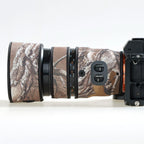 Lens Cover for Sony FE 90mm F/2.8 MACRO G OSS Camouflage Camera Lens Protection Sleeve Waterproof Rain Cover