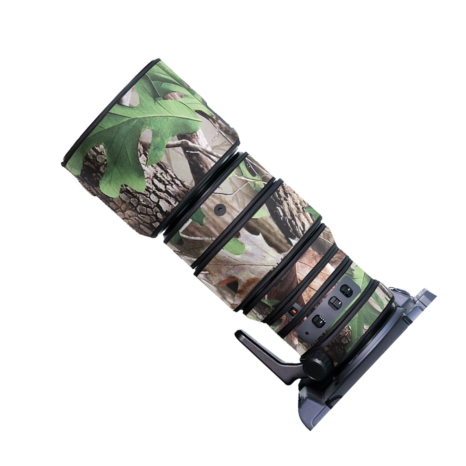 Lens Cover for Fujinon GF 250mm F/4 R LM OIS WR Camouflage Camera Lens Protection Sleeve Waterproof Rain Cover