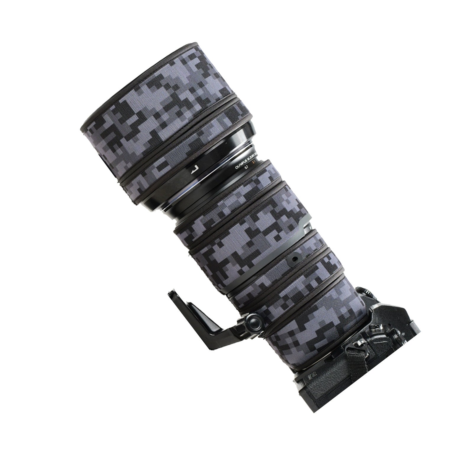 Lens Cover for Olympus 40-150mm F/2.8 PRO Camouflage Camera Lens Protection Sleeve Waterproof Rain Cover