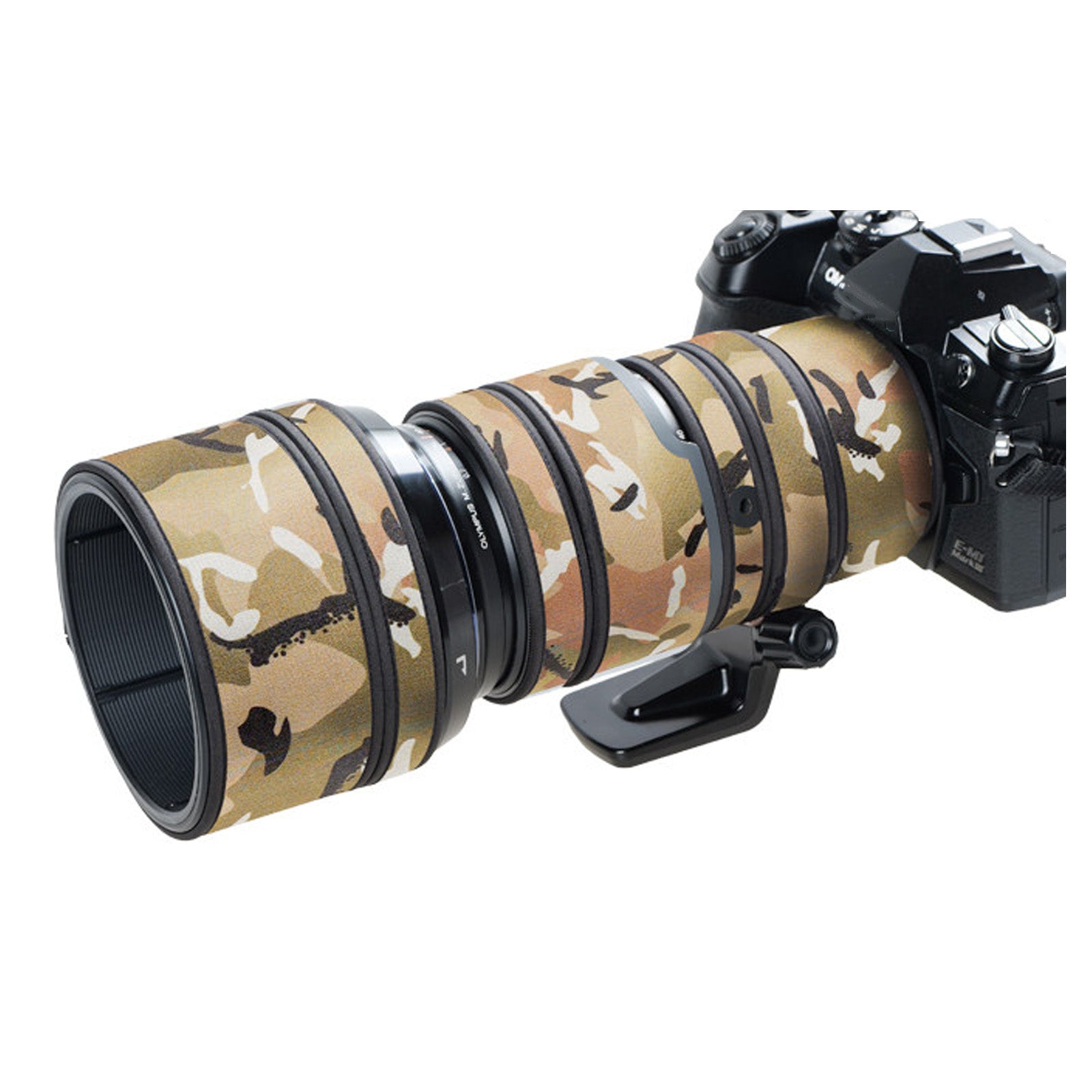 Lens Cover for Olympus 40-150mm F/2.8 PRO Camouflage Camera Lens Protection Sleeve Waterproof Rain Cover