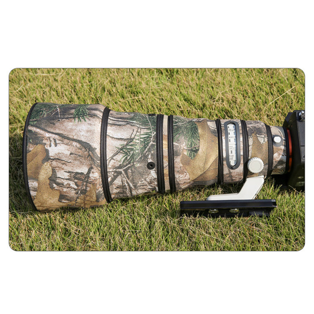 Lens Cover for Sony FE 300mm F/2.8 GM OSS Camouflage Camera Lens Protection Sleeve Waterproof Rain Cover