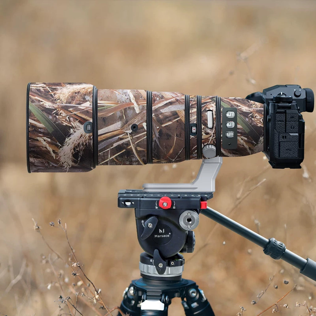 Lens Cover for Fujinon XF 500mm F/5.6 R LM OIS WR Camouflage Camera Lens Protection Sleeve Waterproof Rain Cover