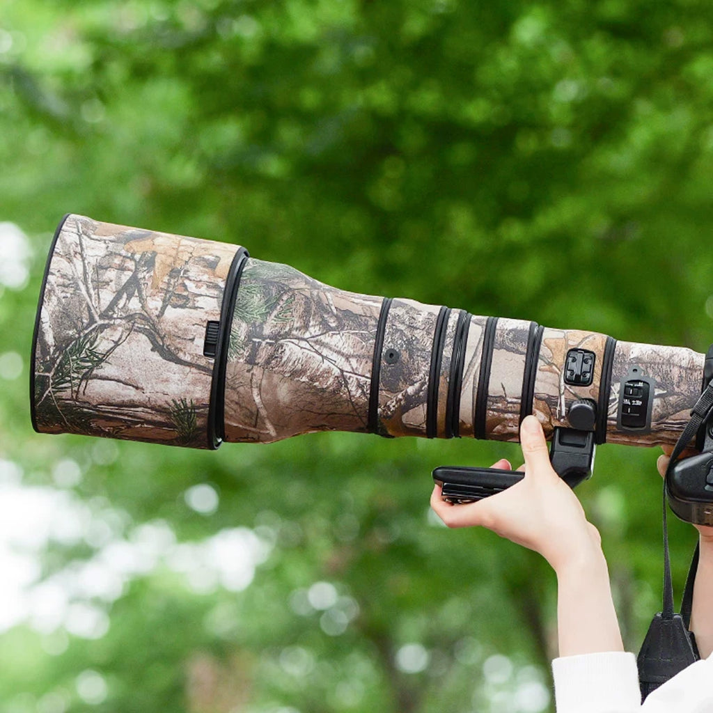 Lens Cover for Nikon Z 600mm F/4 TC VR S Camouflage Camera Lens Protection Sleeve Waterproof Rain Cover