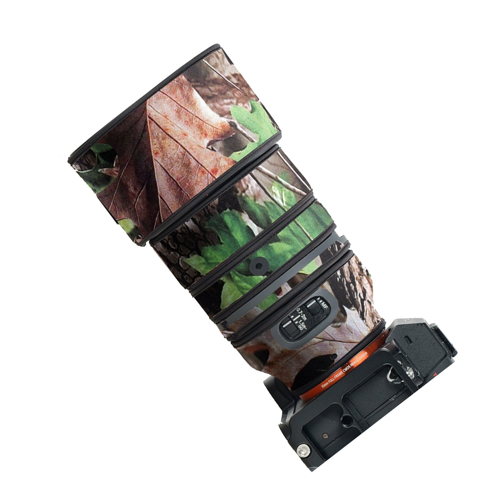 Lens Cover for Panasonic DG 50-200mm F/2.8-4 OIS Camouflage Camera Lens Protection Sleeve Waterproof Rain Cover