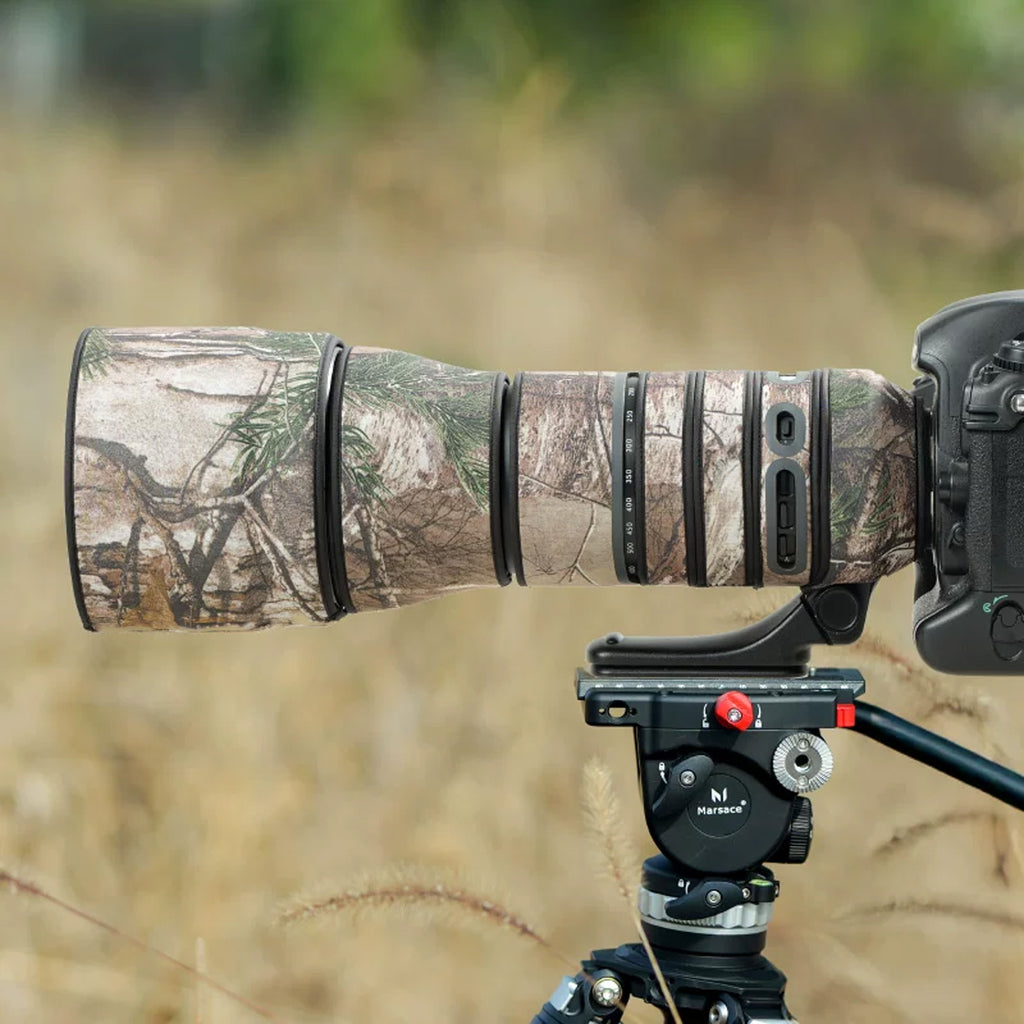 Lens Cover for Tamron SP 150-600mm F/5-6.3 G2 (A022) Camouflage Camera Lens Protection Sleeve Waterproof Rain Cover