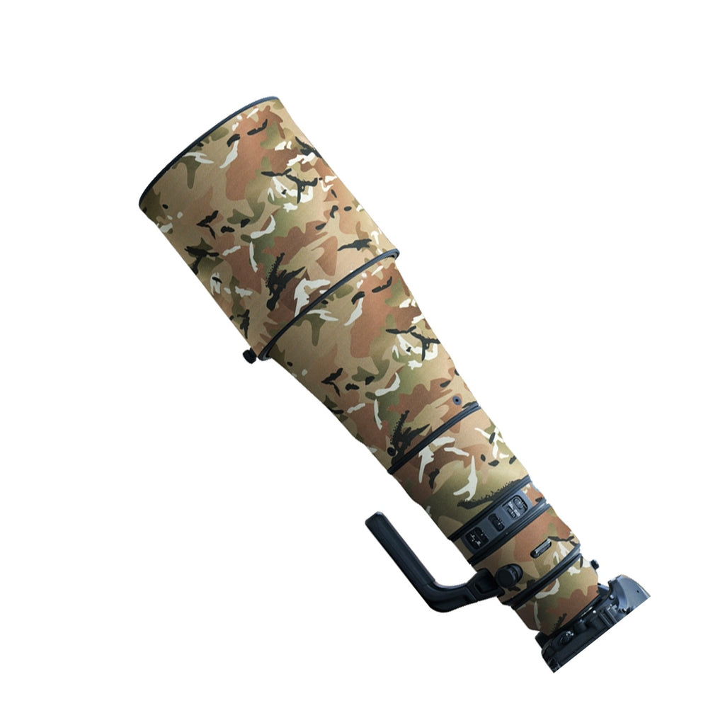 Lens Cover for Nikon AF-S 600mm F/4 E VR Camouflage Camera Lens Protection Sleeve Waterproof Rain Cover