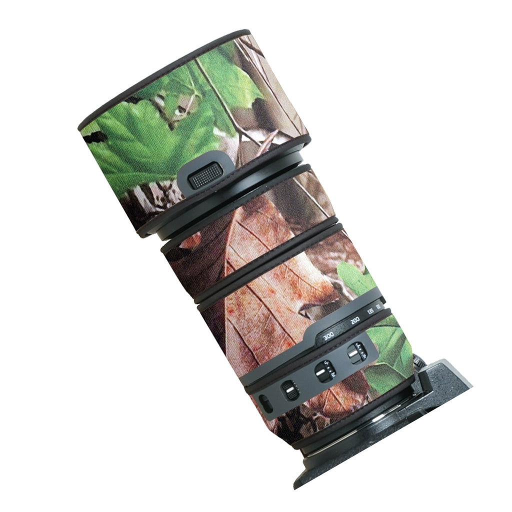 Lens Cover for Panasonic LUMIX S 70-300mm F/4.5-5.6 Camouflage Camera Lens Protection Sleeve Waterproof Rain Cover