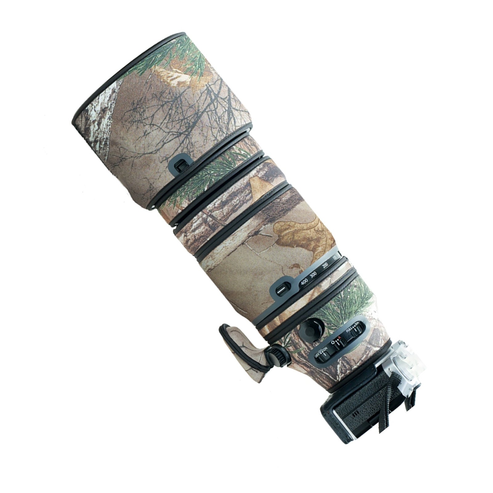 Lens Cover for Fujinon XF 100-400mm F/4.5-5.6 R LM OIS WR Camouflage Camera Lens Protection Sleeve Waterproof Rain Cover