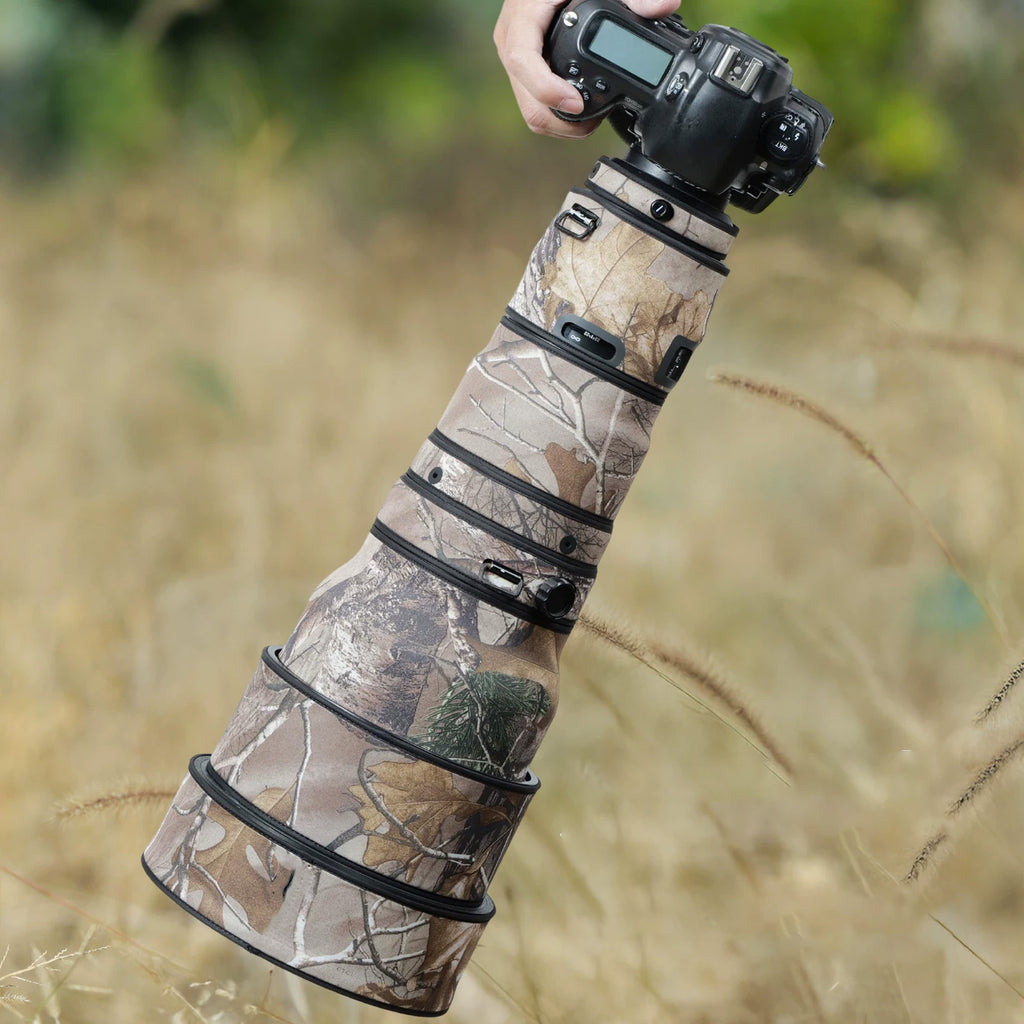 Lens Cover for Canon EF 400mm F/2.8 G ED VR Camouflage Camera Lens Protection Sleeve Waterproof Rain Cover